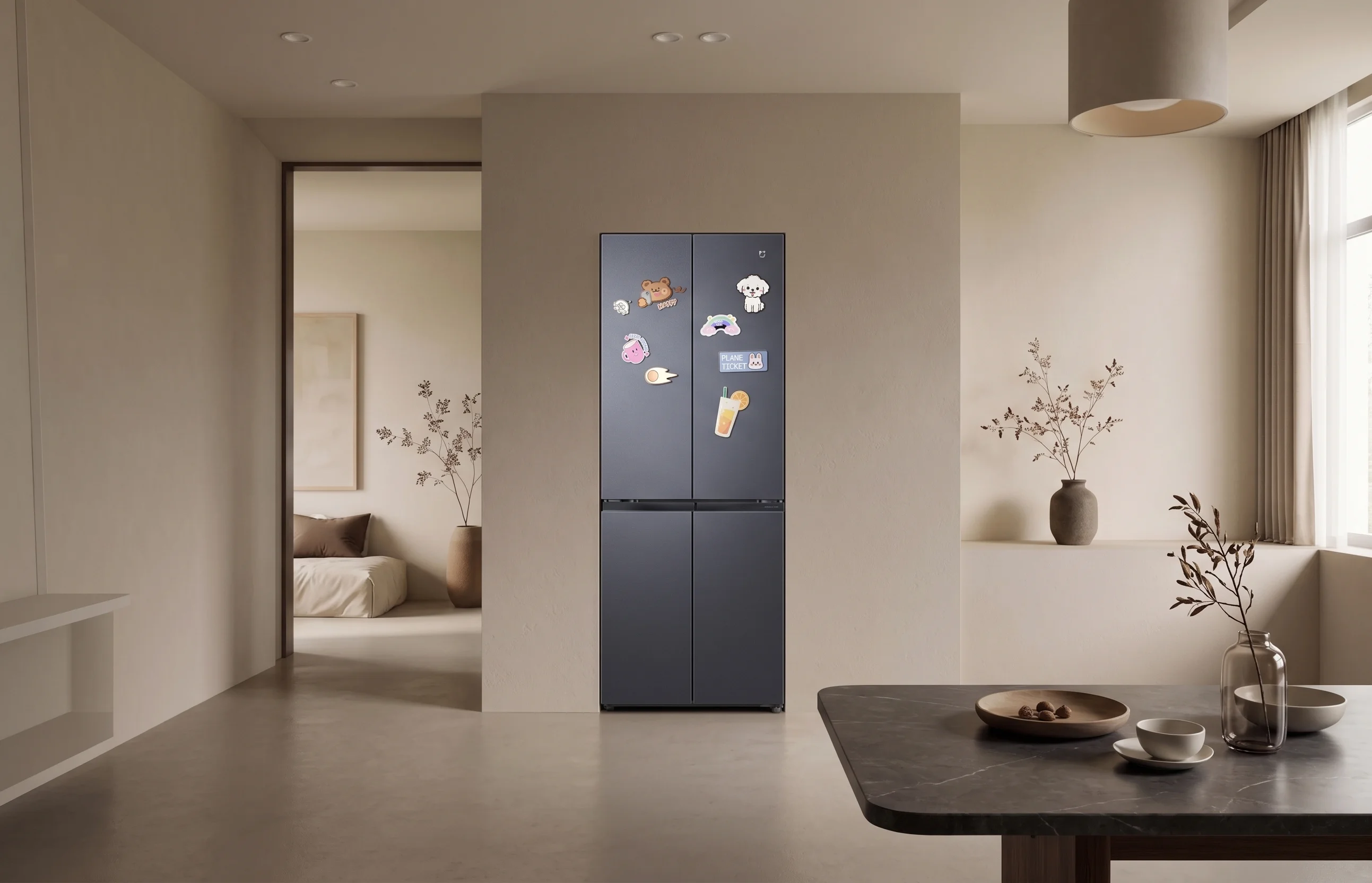 Xiaomi lança geladeira com espaço para leite materno e até cosméticos