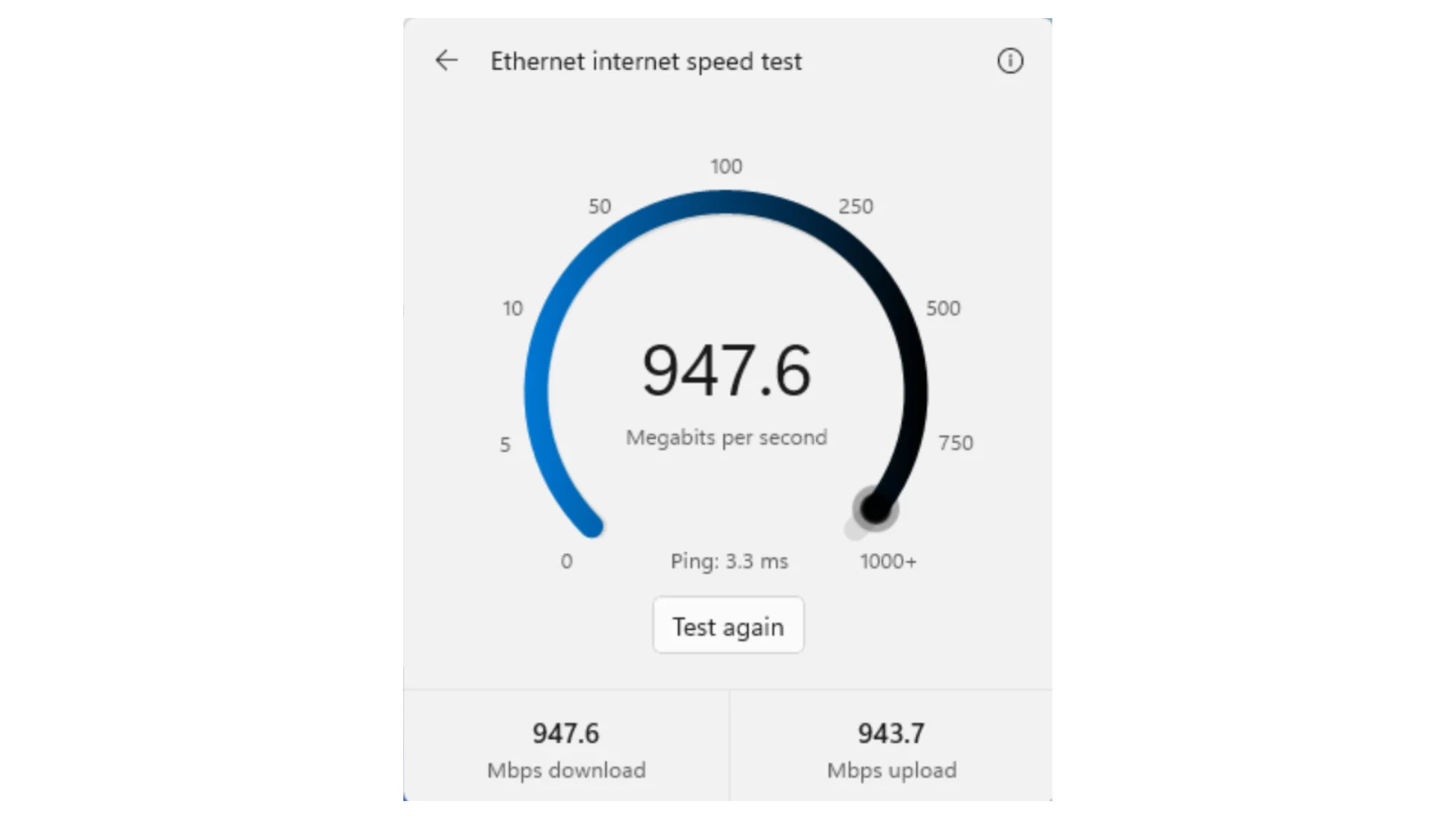 Windows 1:11 introduz medidor de velocidade de internet sem necessidade de navegador