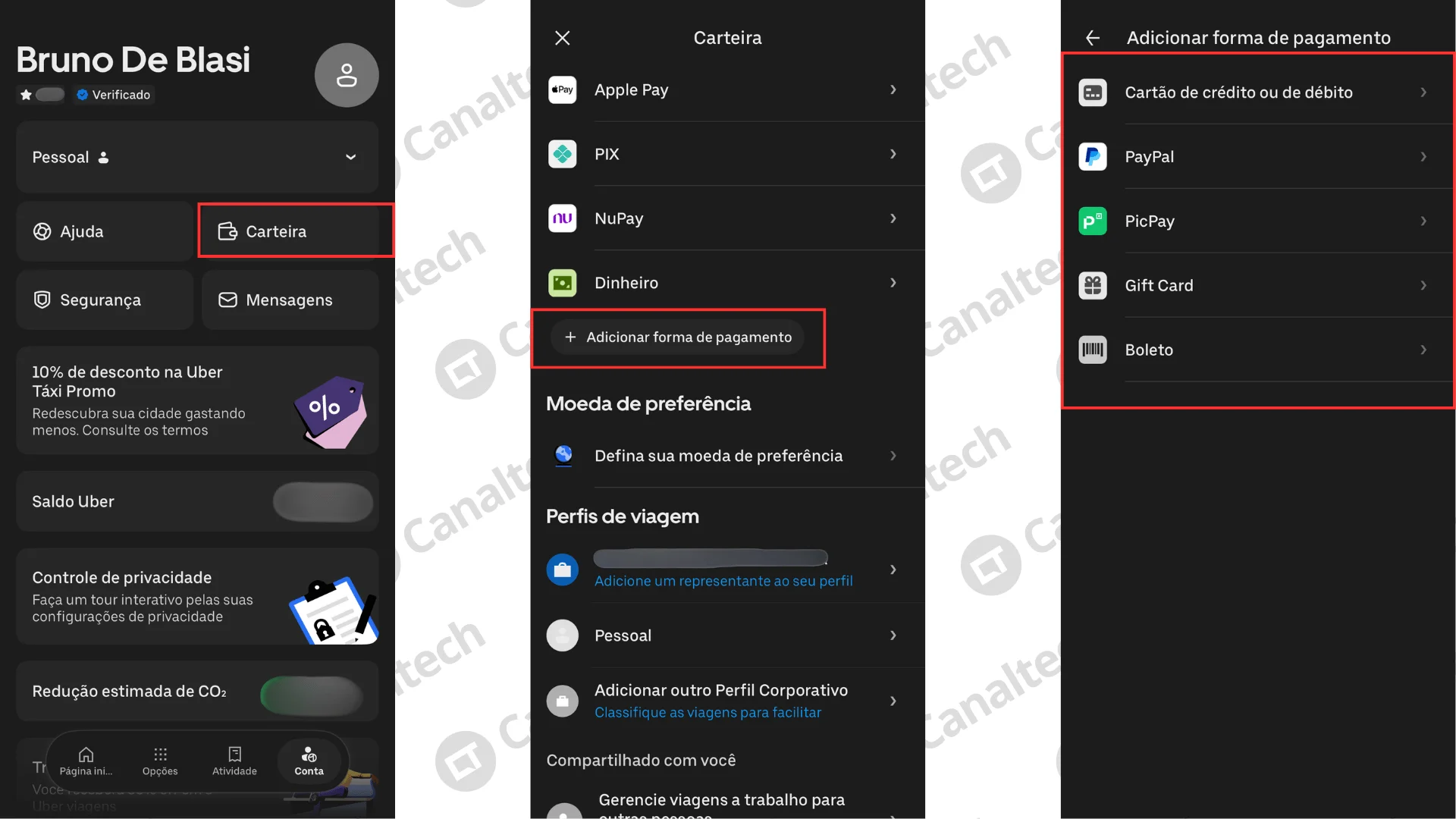 Formas de pagamento na Uber: como cadastrar cartão, usar Pix e contestar cobranças