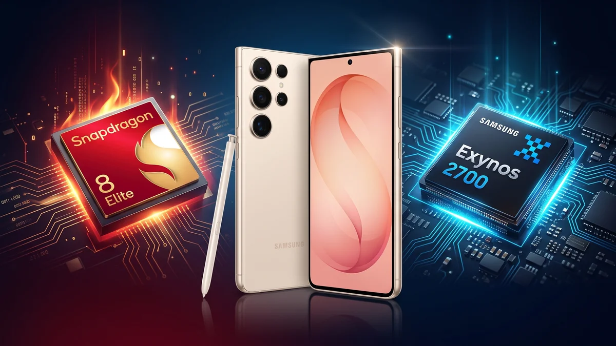 Image for Samsung pode trocar chip do Galaxy S27 Ultra após Snapdragon esquentar demais
