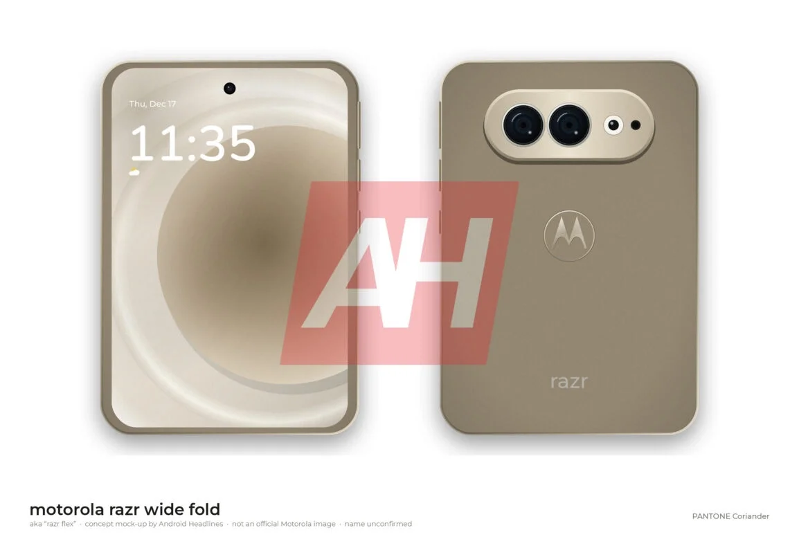 Dobrável da Motorola tem design vazado e é mais compacto que o Galaxy Z Fold 8