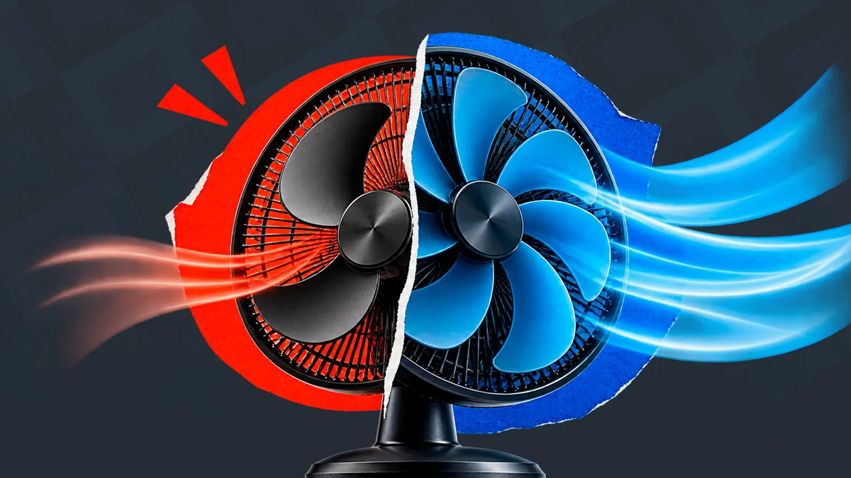 Mais pás deixam o ventilador mais forte? O que realmente importa na compra