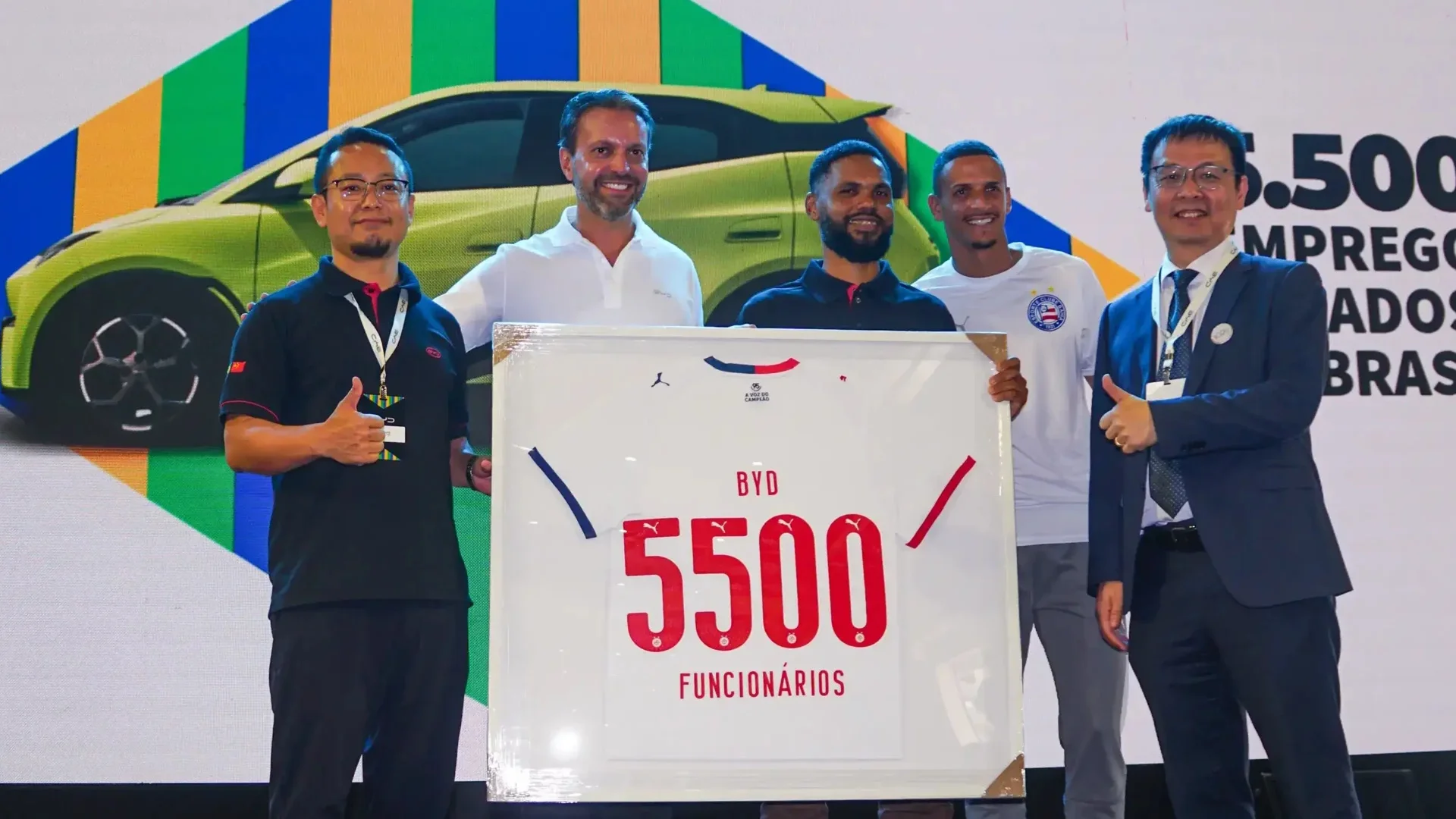 Fábrica da BYD 100 mil carros