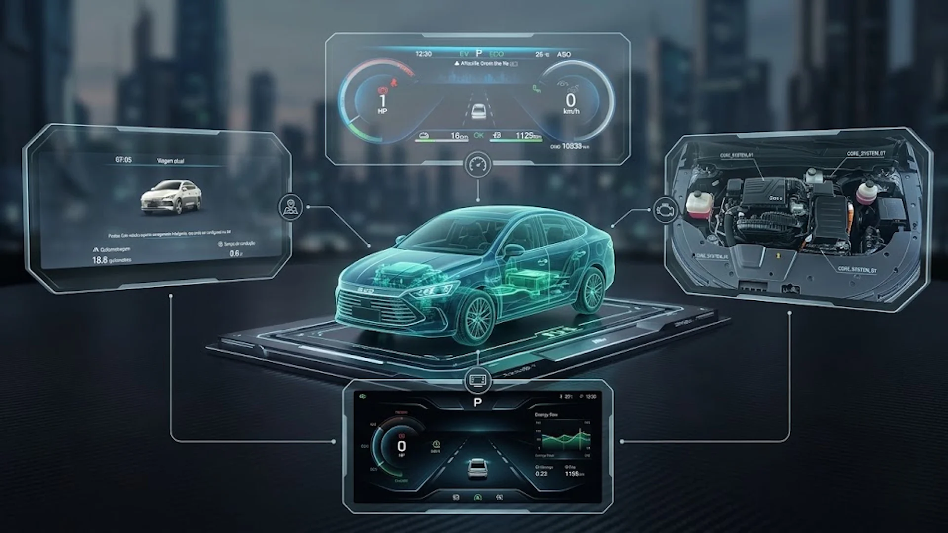5 tecnologias incríveis do BYD King que você não encontra no Corolla