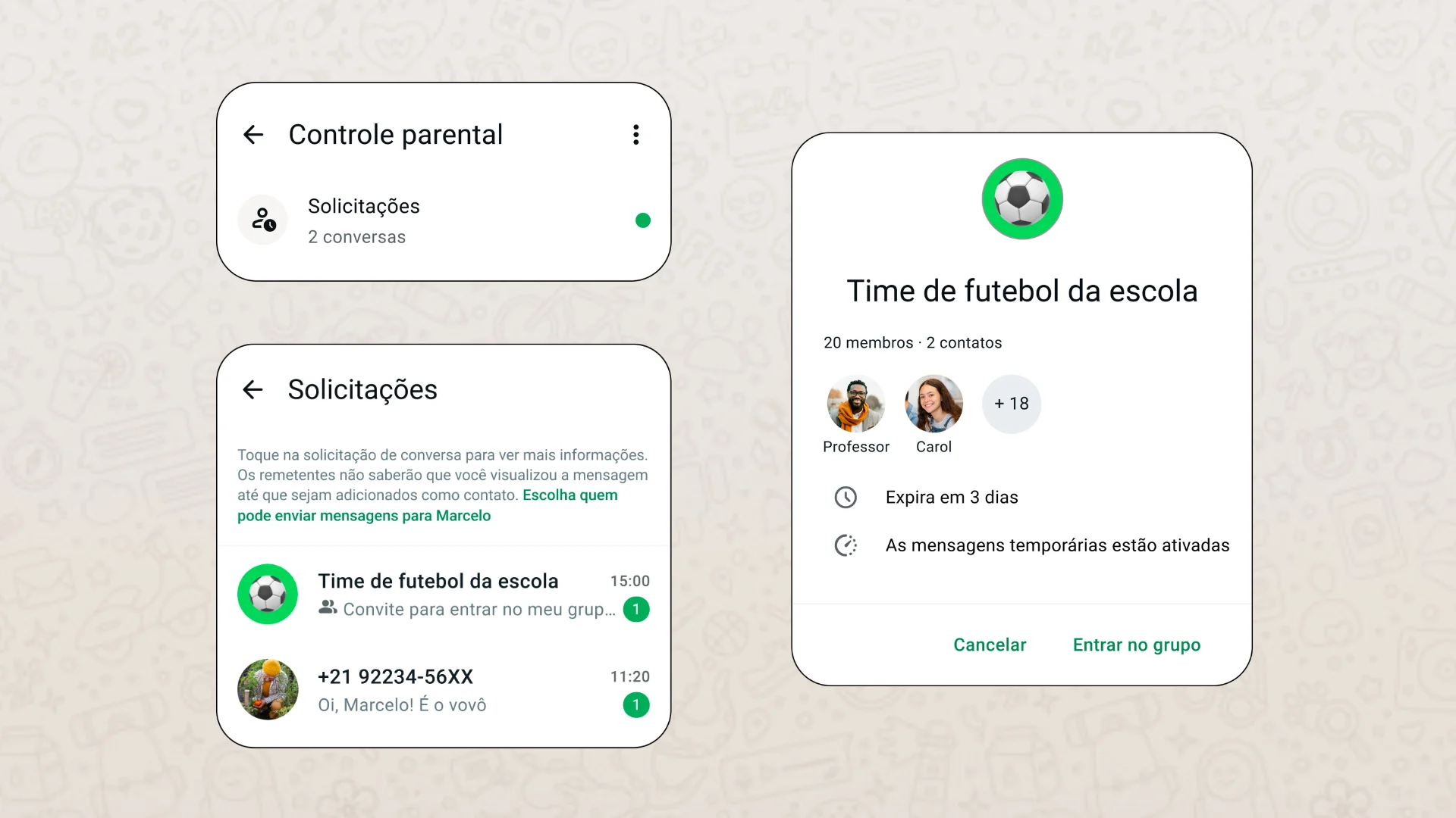 WhatsApp ganha novos controles para pais de adolescentes; veja o que muda