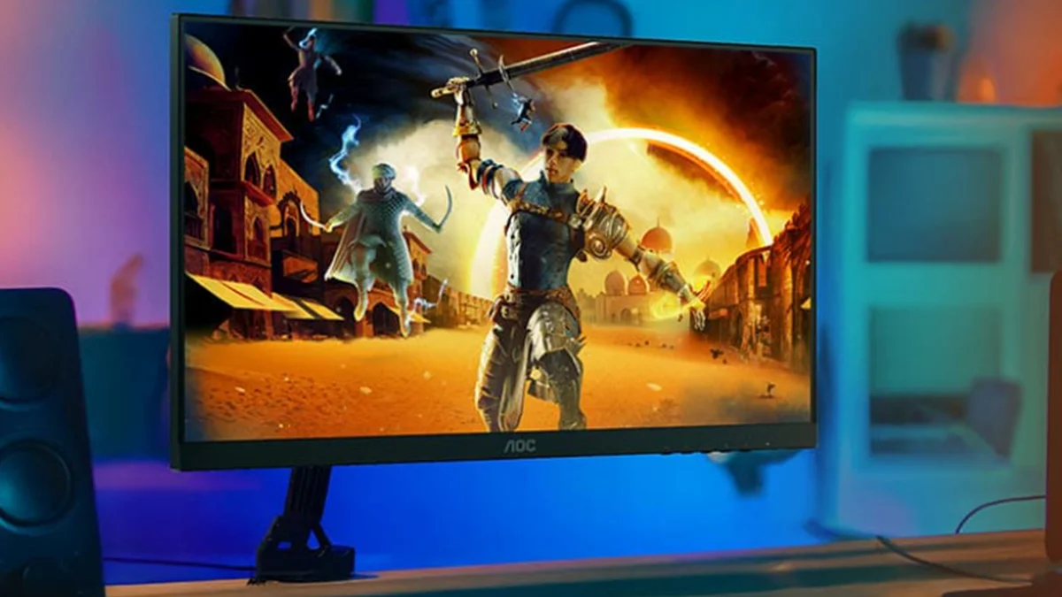 Monitor gamer AOC 23.8" com preço no chão no KaBuM usando cupom exclusivo
