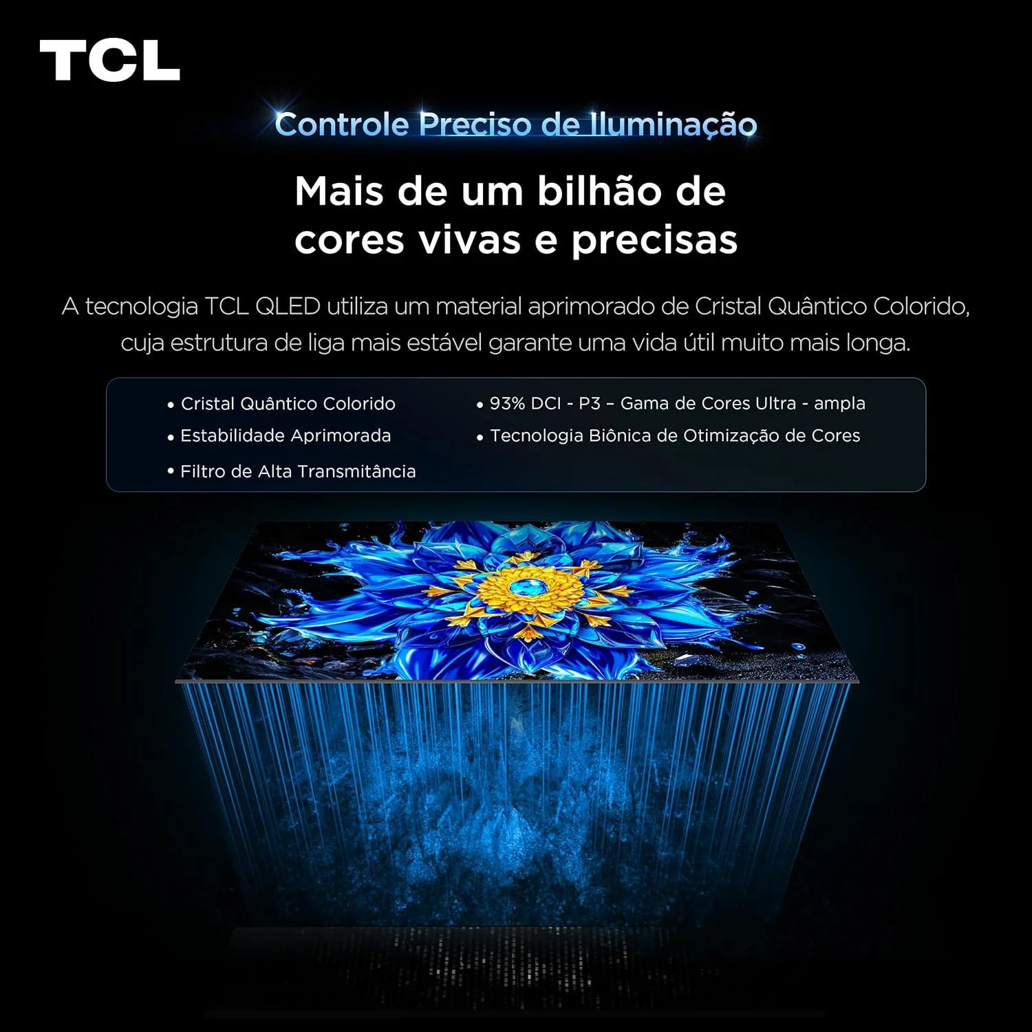 Amazon vende TV de 50'' da TCL por menos de R$ 2.200; preço de LCD com imagem QLED