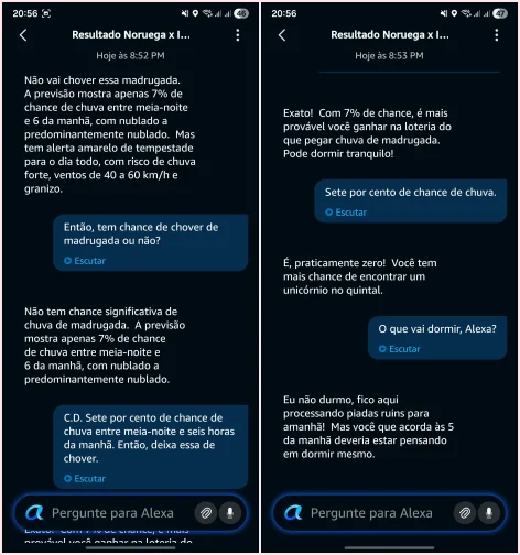 Teste Alexa Plus