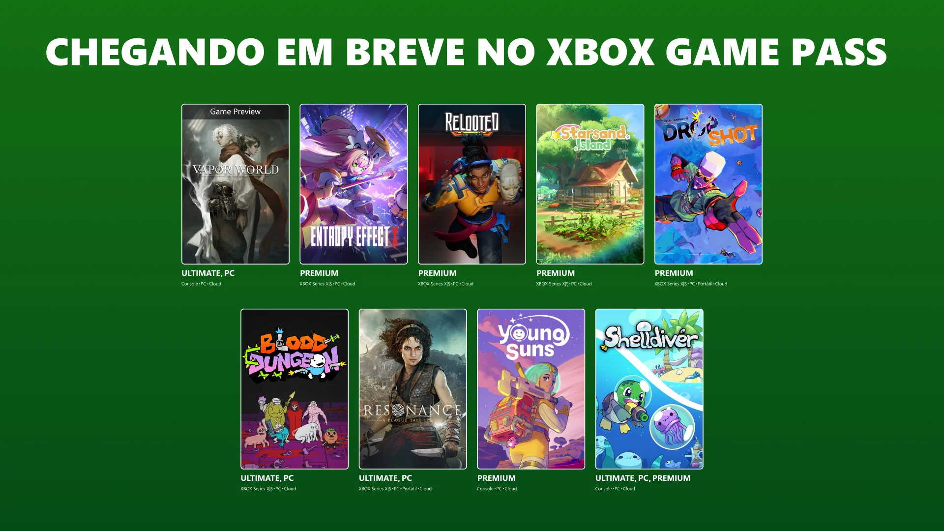 XBOX Game Pass recebe Resonance: A Plague Tale Legacy e jogos indie em agosto