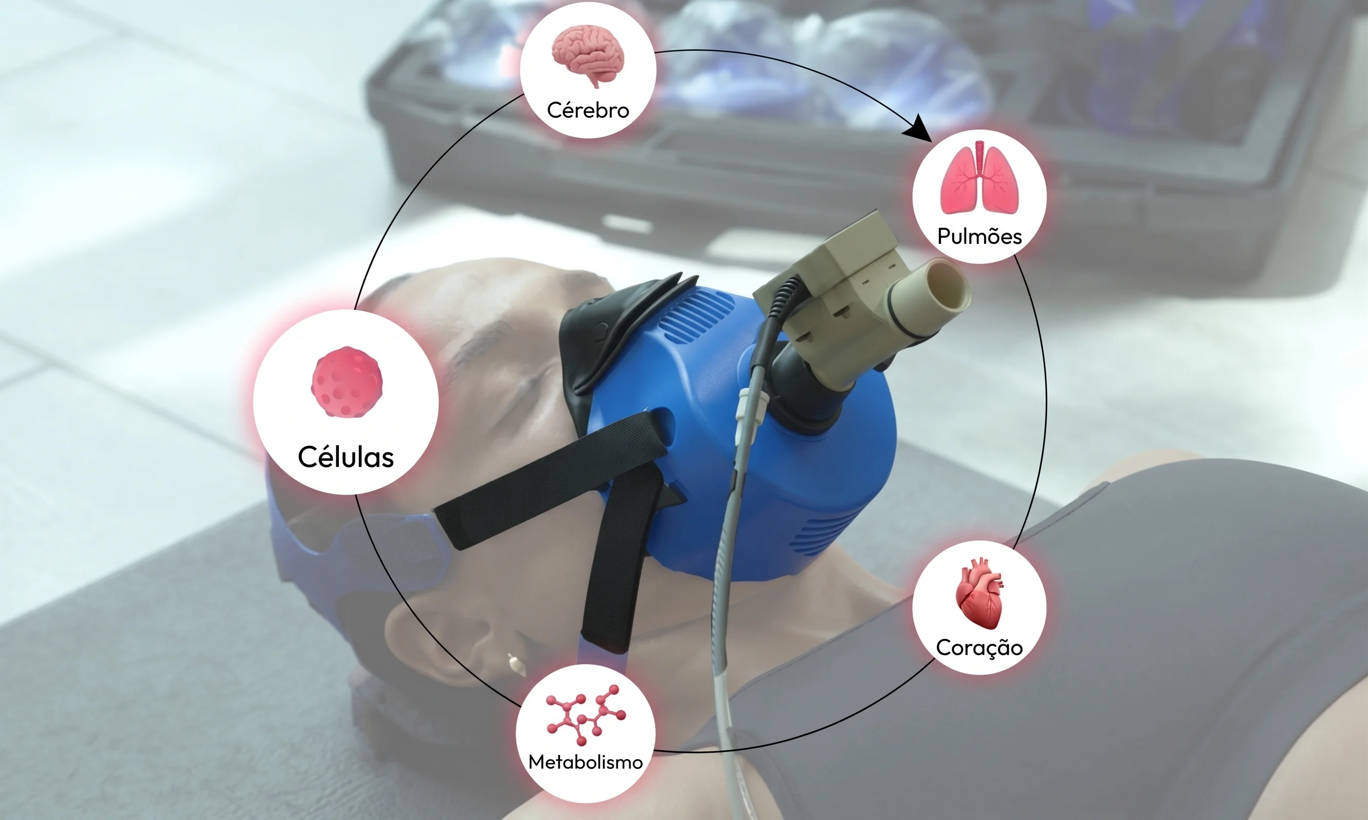 Máscara bizarra mede seu metabolismo pela respiração e dá dicas de treino