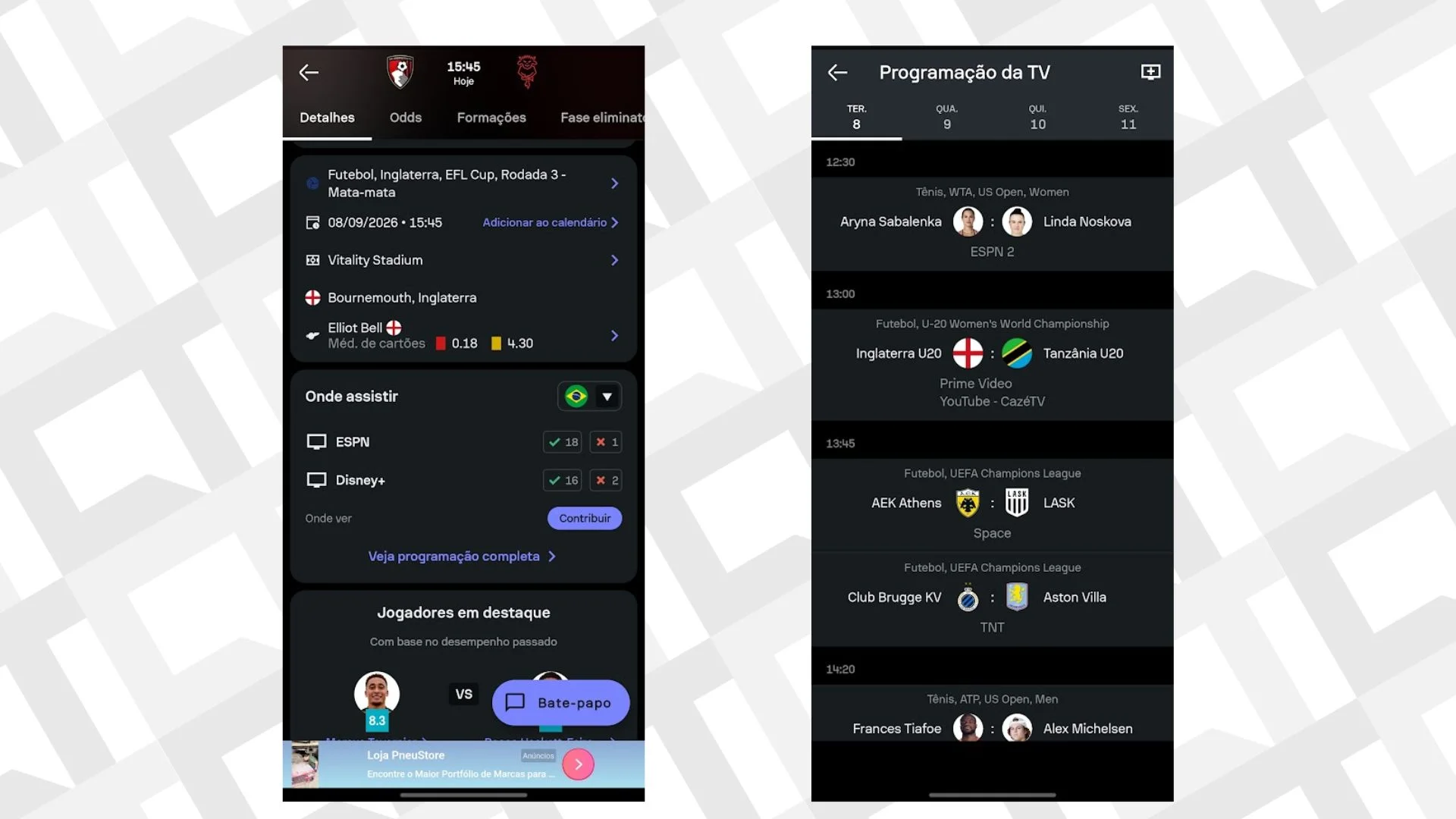 4 apps para descobrir onde vai passar o jogo de futebol que você quer assistir