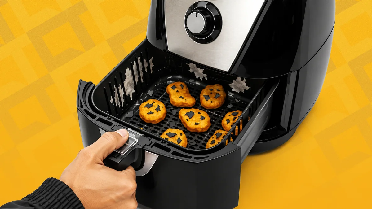 Antiaderente da Airfryer descascou: faz mal para a saúde ou dá para usar?
