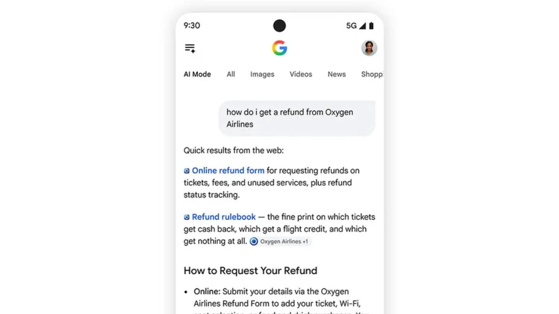 Google ouve usuários e faz mudança importante na busca por IA