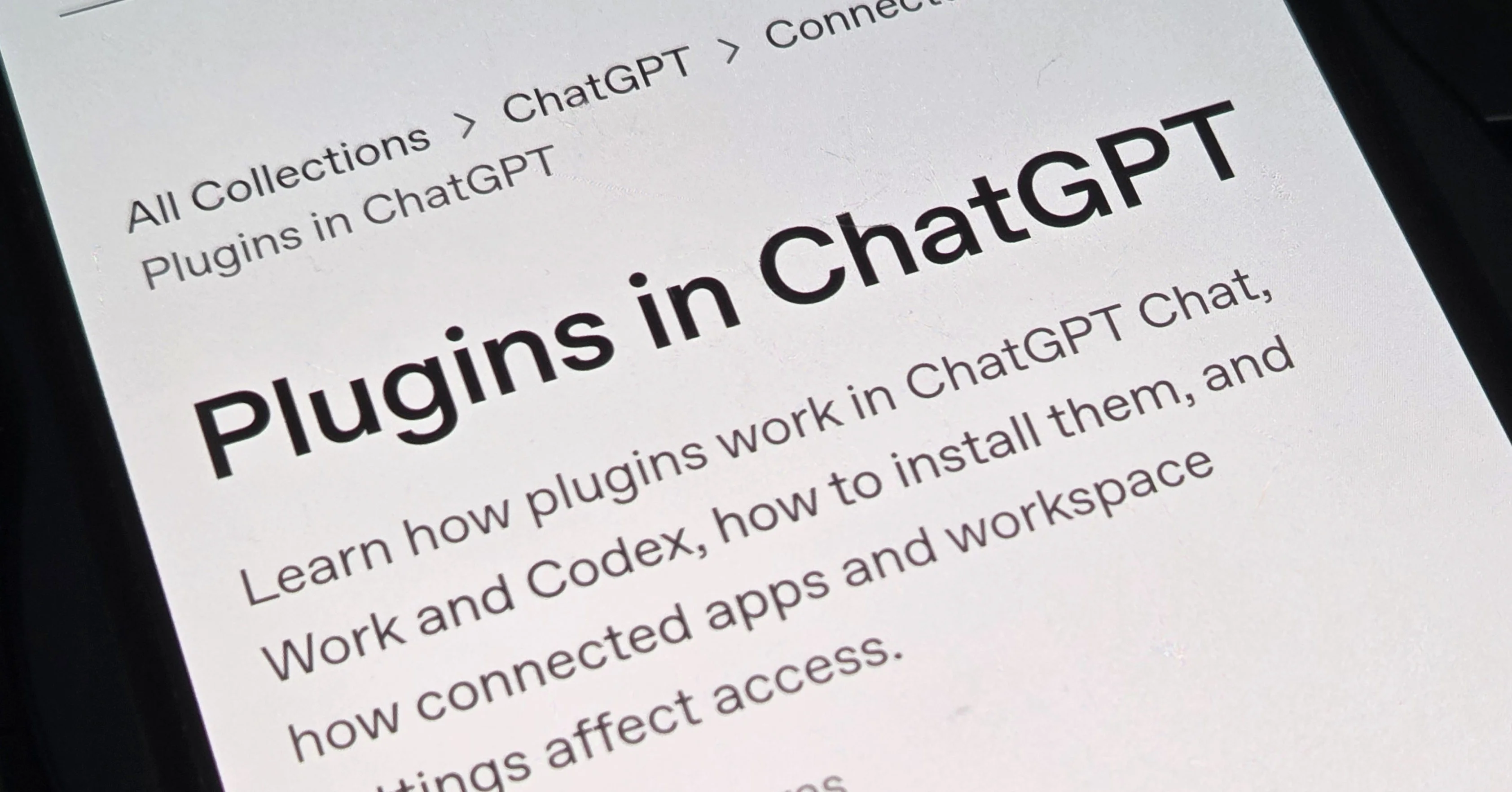 Plugins ChatGPT
