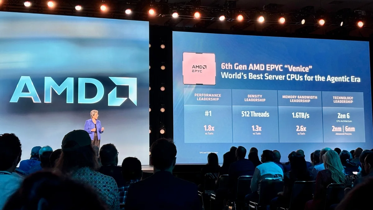 Novo AMD EPYC tem até 256 núcleos para data centers com agentes de IA