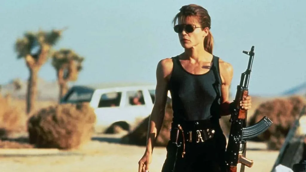 Sarah Connor em O Exterminador do Futuro 2