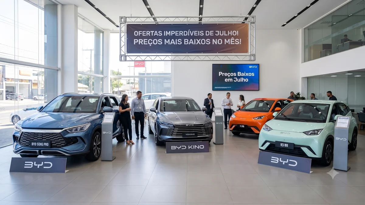 BYD derruba preços e sacode o mercado dos elétricos ⚡️🔥