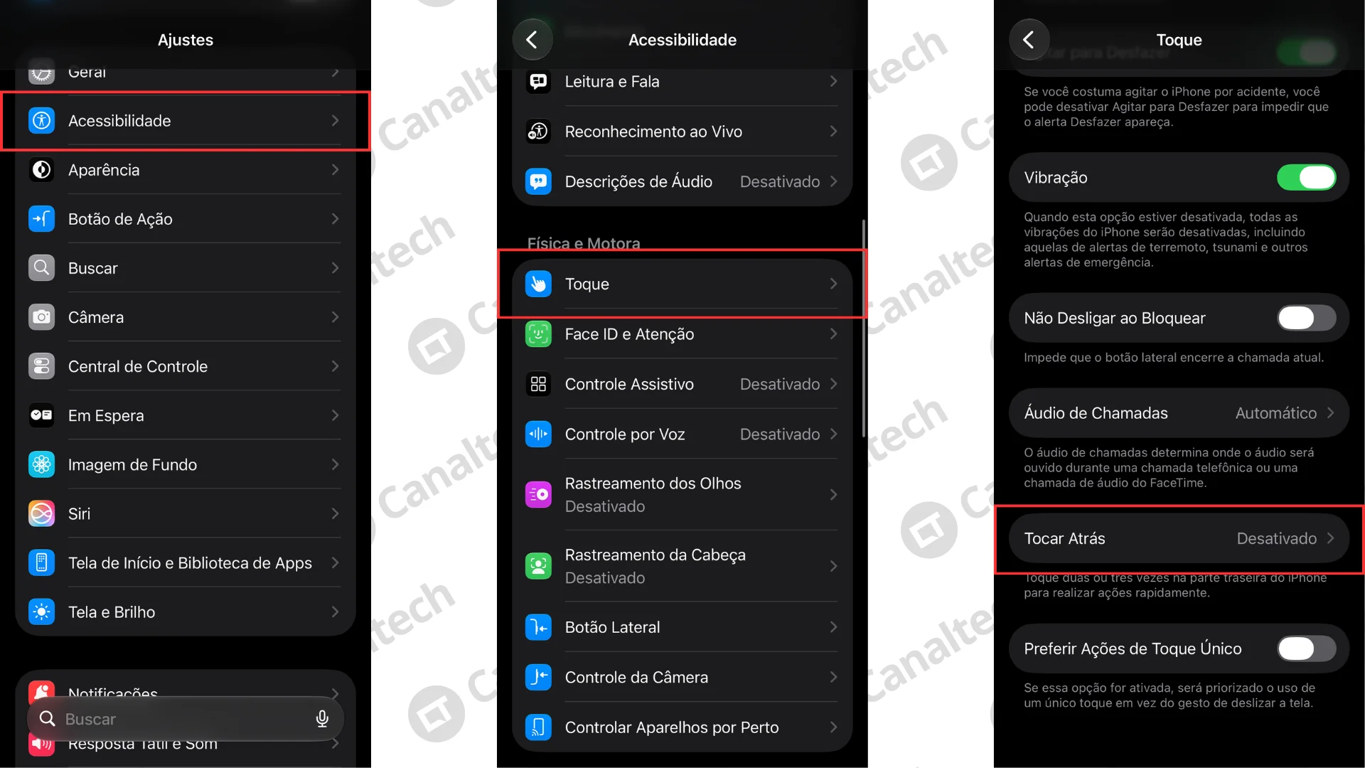 Como configurar o Toque Atrás no iPhone