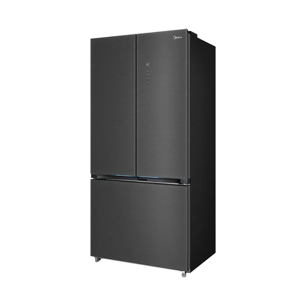 Geladeira Frost Free Multidoor 672 L Inverter Black Inox Midea