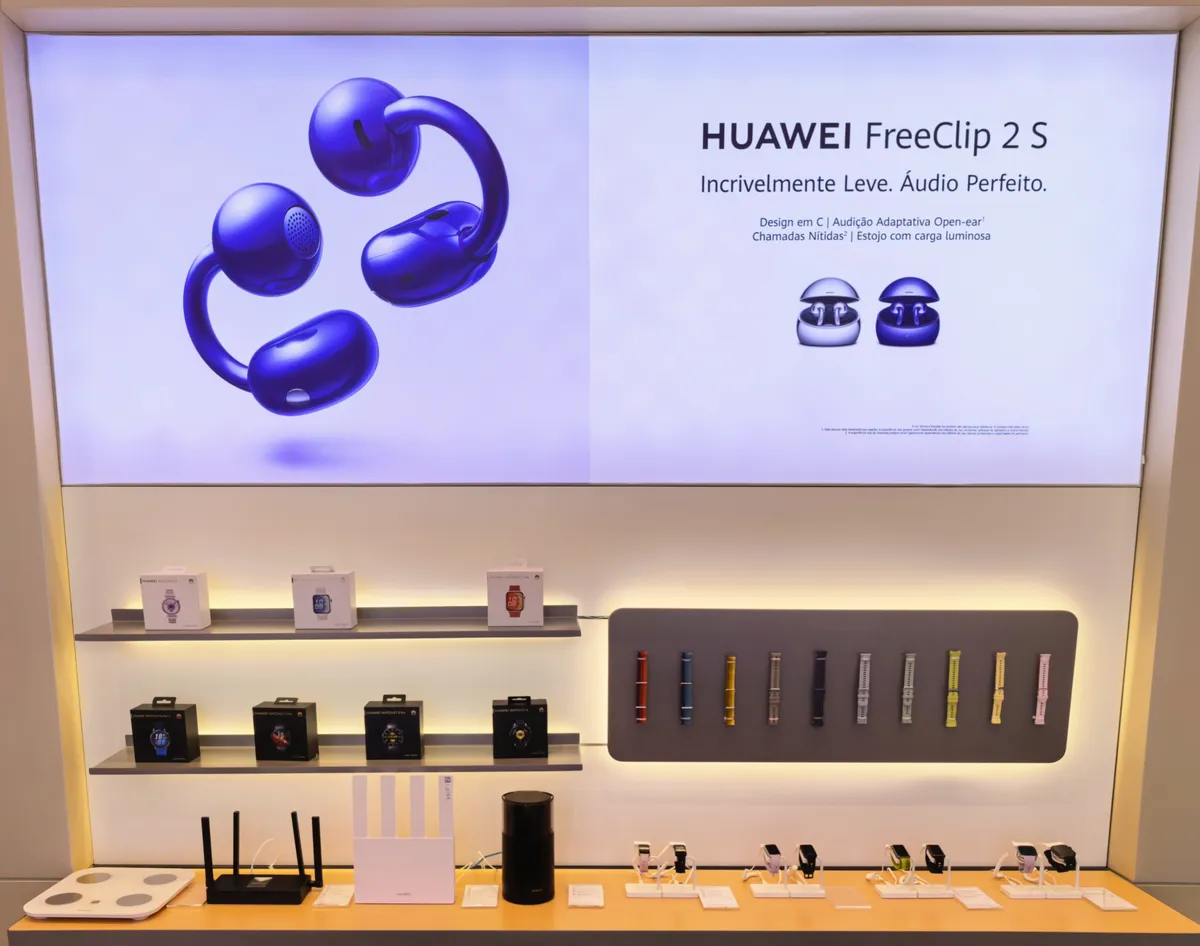 Inauguração loja Huawei São Paulo