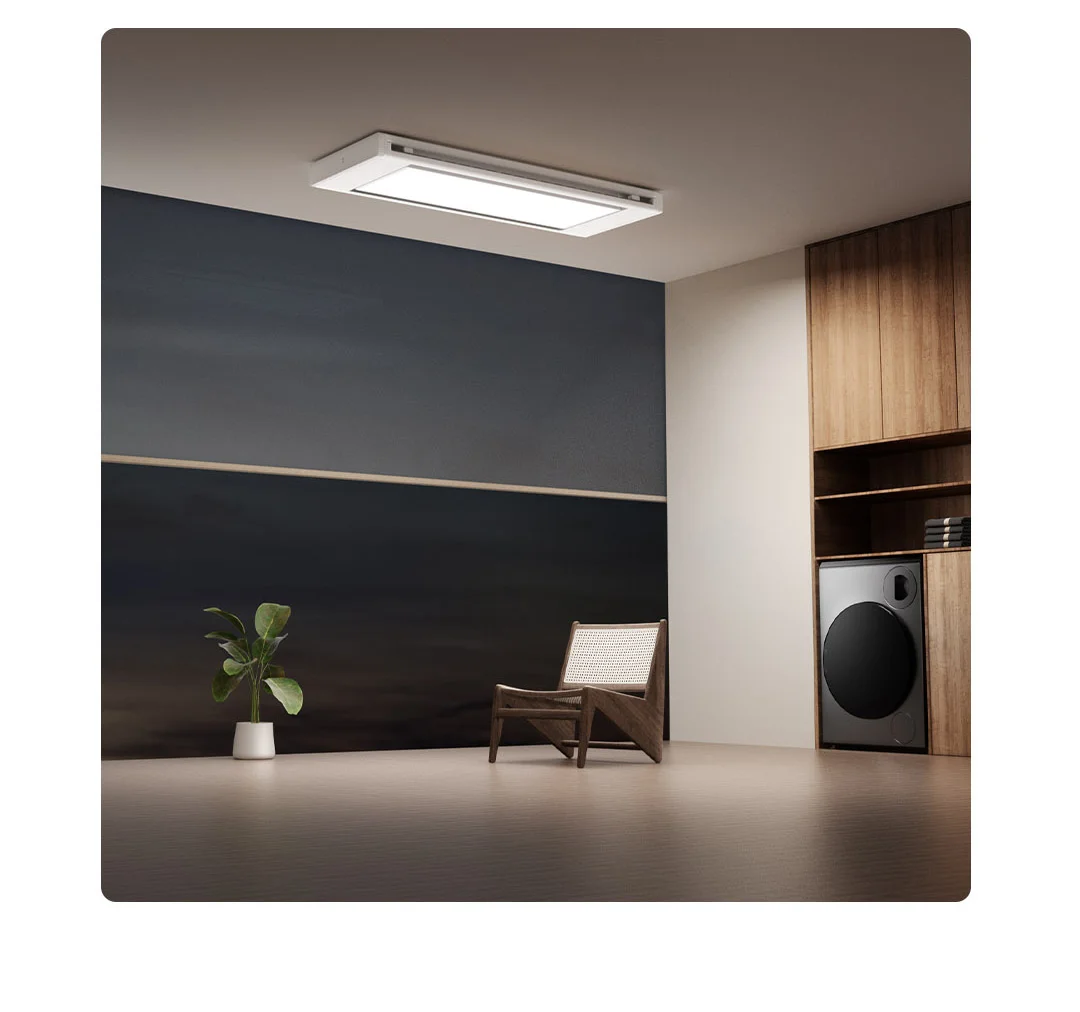 Xiaomi lança varal que se disfarça de luminária quando não está em uso