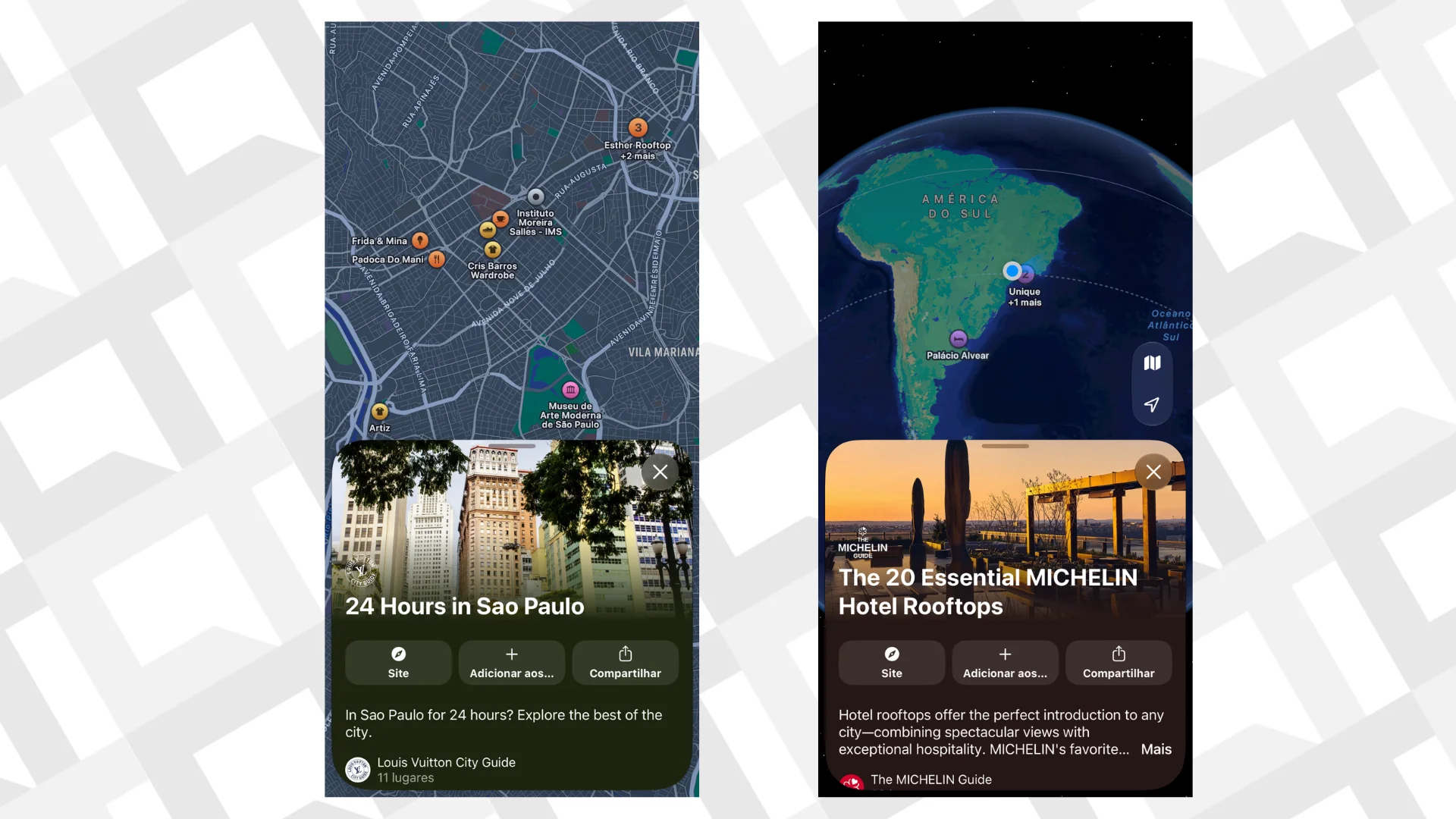 Apple Maps guias