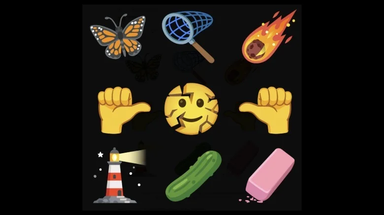 Meteoro e picles: Confira os 9 novos emojis que vão invadir seu celular