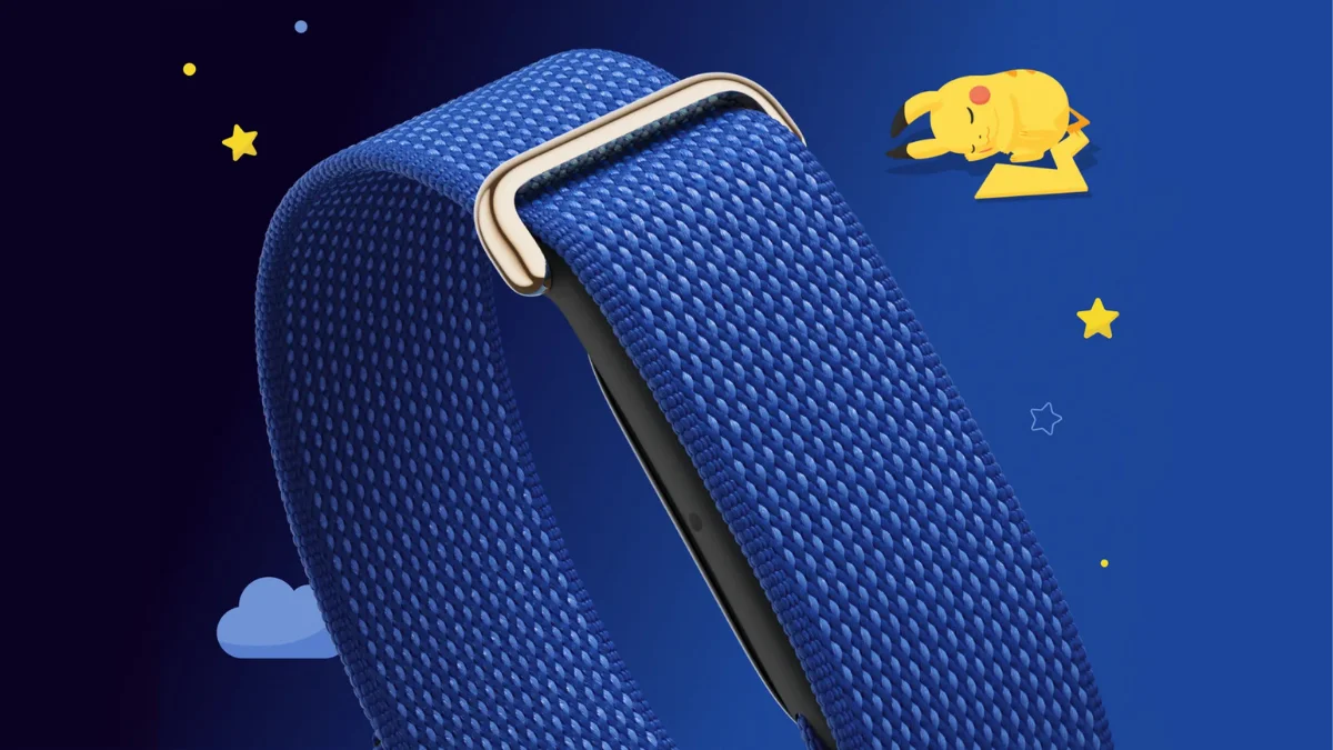 Nova smartband do Pikachu monitora sono com tecnologia Fitbit do Google