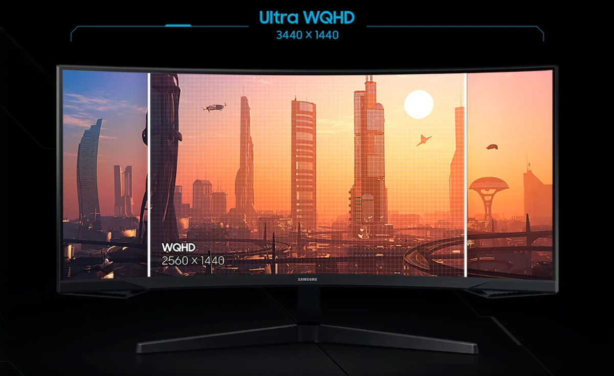 Monitor gamer Samsung Odyssey 34" com preço no chão no Mercado Livre