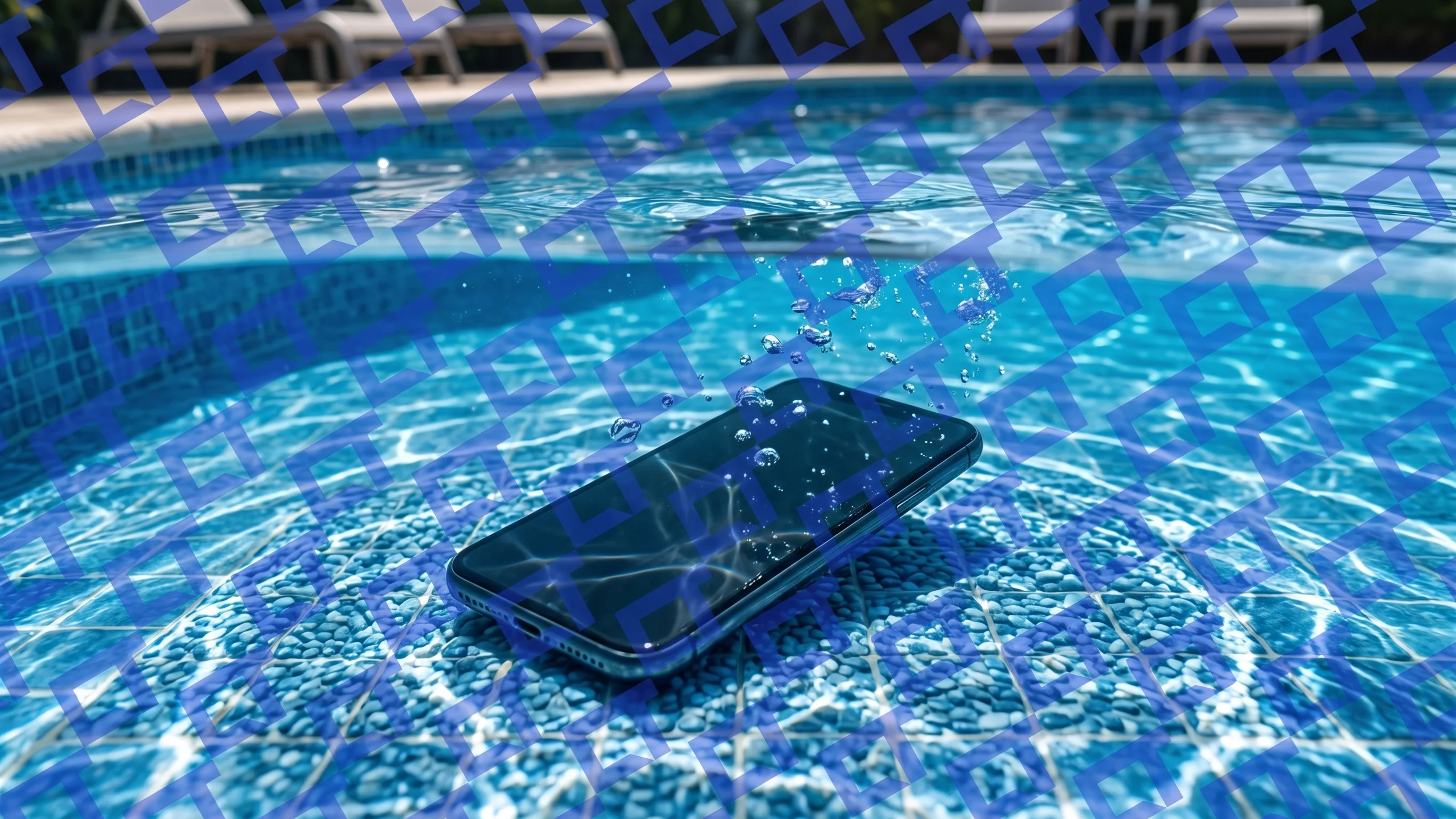 Celular piscina &aacute;gua