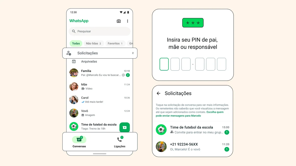 WhatsApp ganha novos controles para pais de adolescentes; veja o que muda