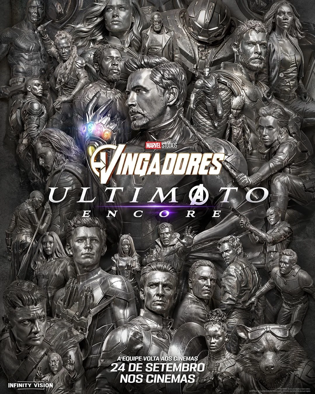 Nova versão de Vingadores: Ultimato lançada nos cinemas vai passar no Disney+?