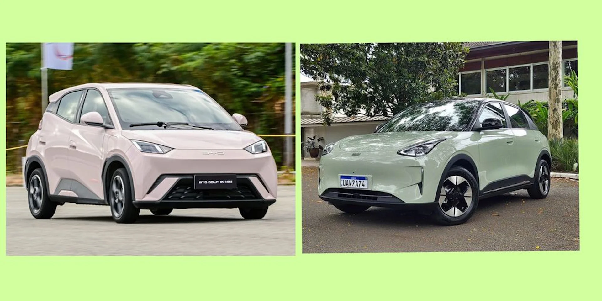 Geely EX2 x BYD Dolphin Mini