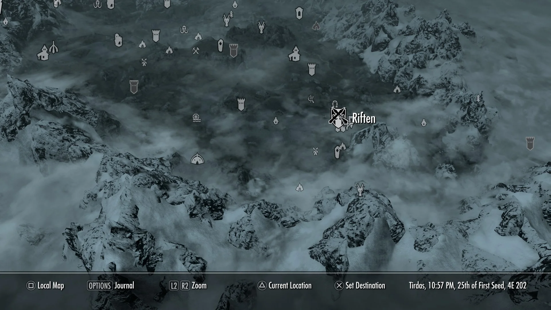 Skyrim Mapa