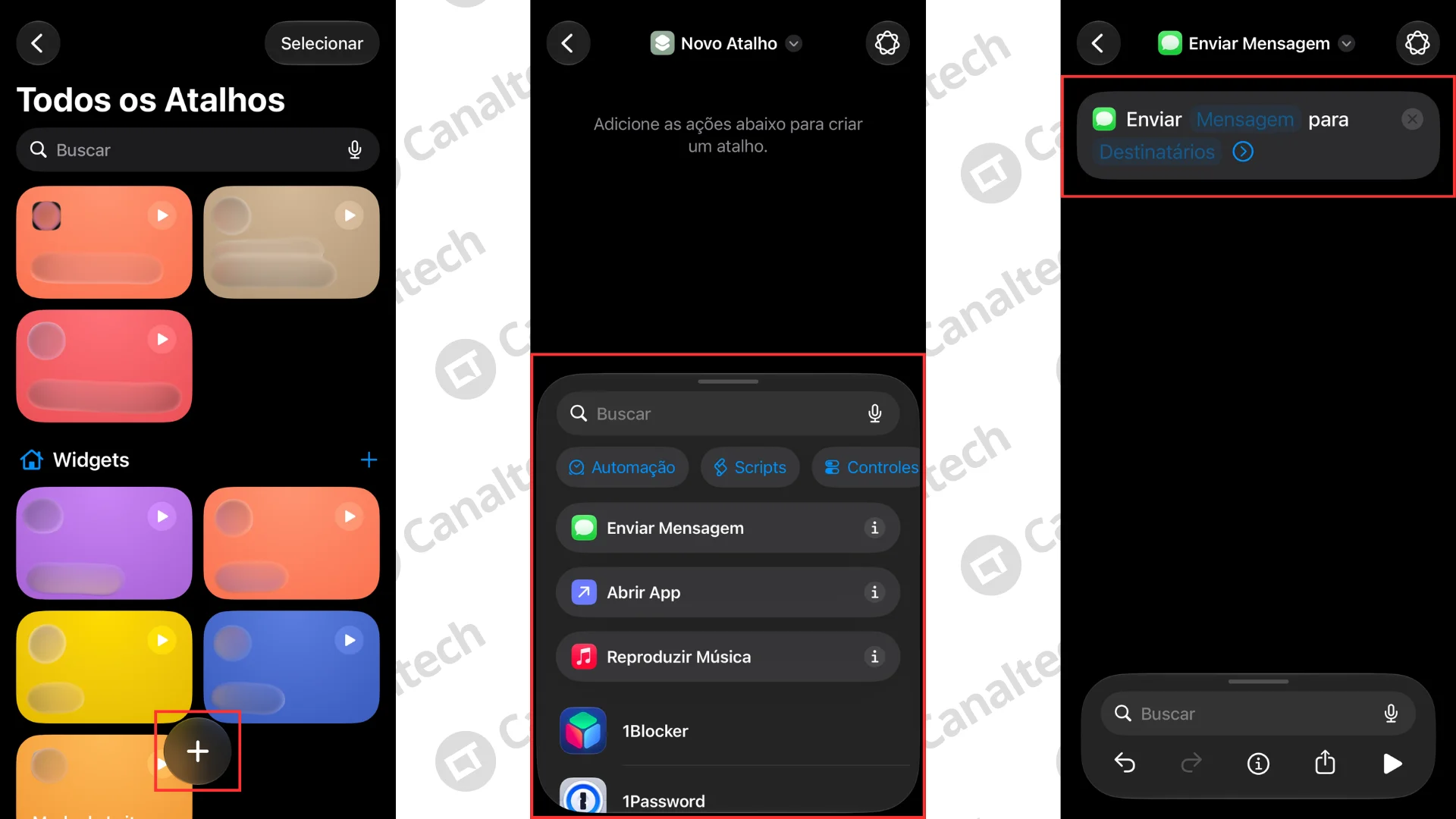 Como criar atalhos no iOS