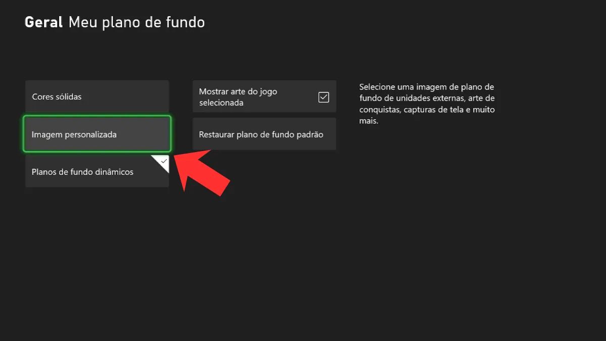 XBOX imagem personalizada 1