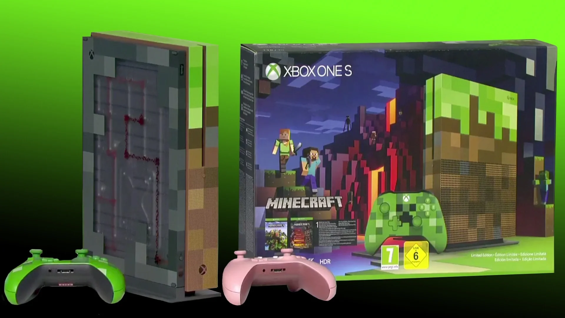 XBOX One S Minecraft Edition