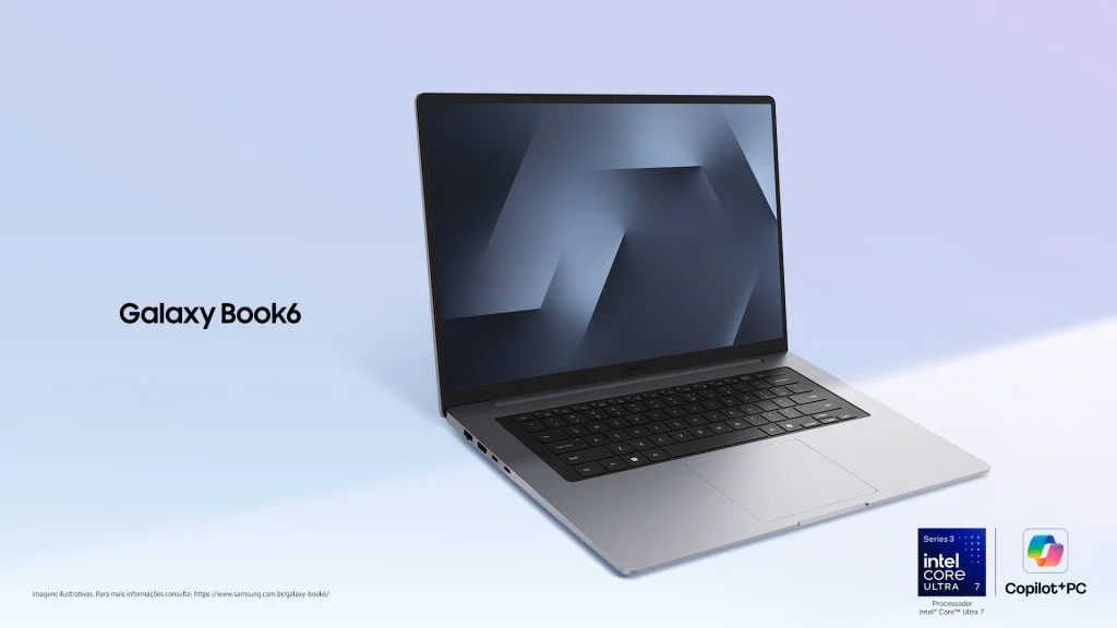 Samsung lança notebooks Galaxy Book6 no Brasil; veja preços e especificações