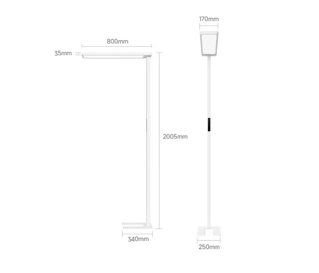 Abajur da Xiaomi que mais parece um poste de luz sai por R$ 920