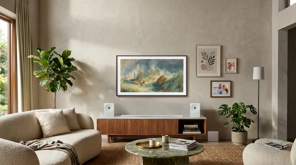 TV da Samsung ganha 30 obras do Museu Britânico para exibir como quadros