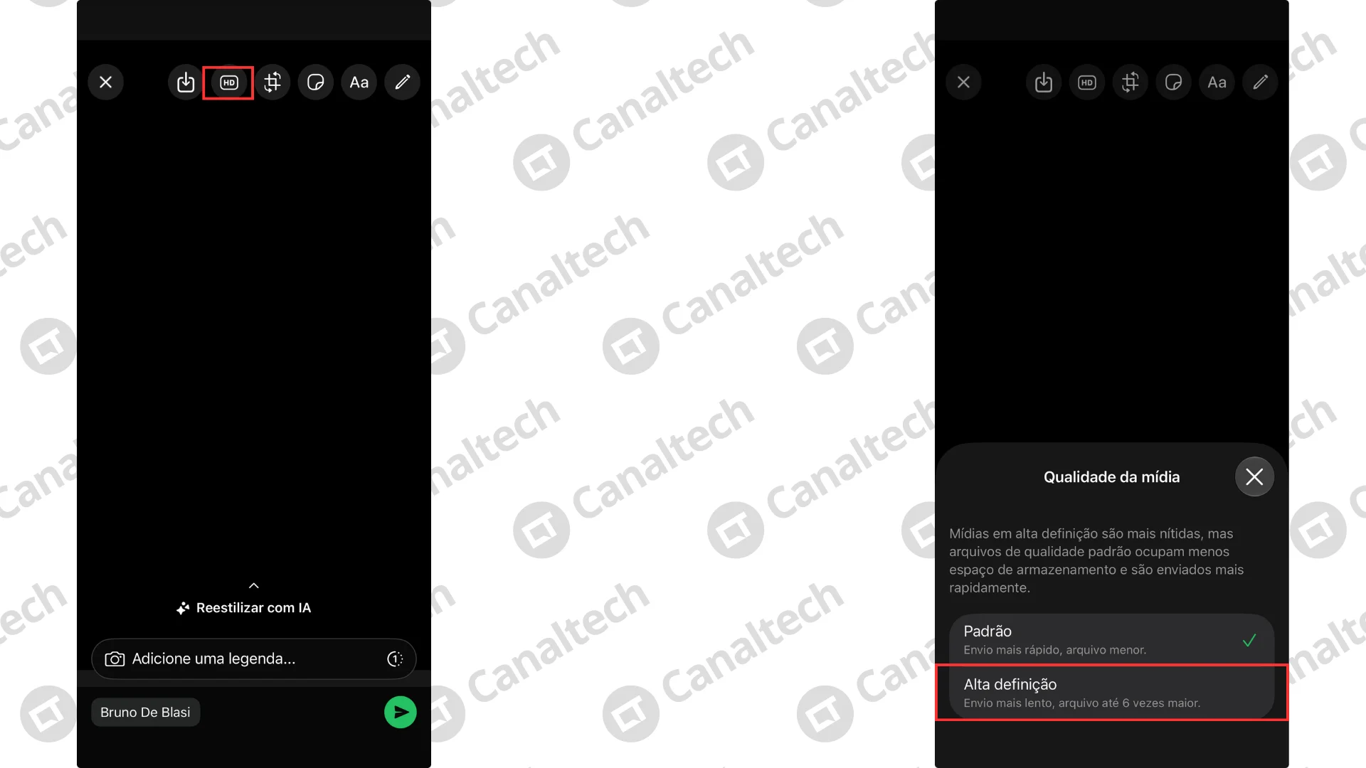 Como enviar fotos e vídeos em alta qualidade (HD) no WhatsApp
