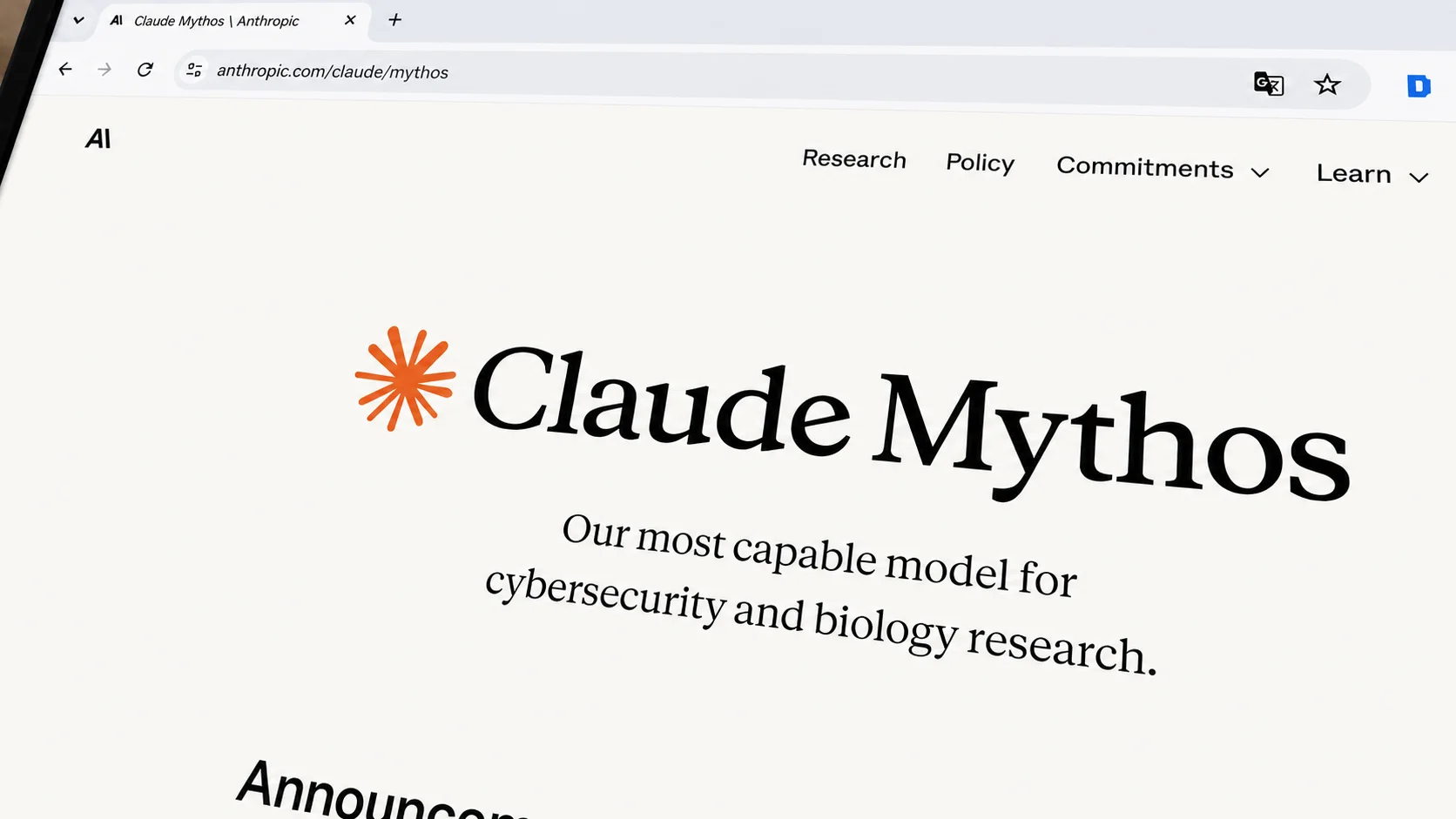 Claude Mythos