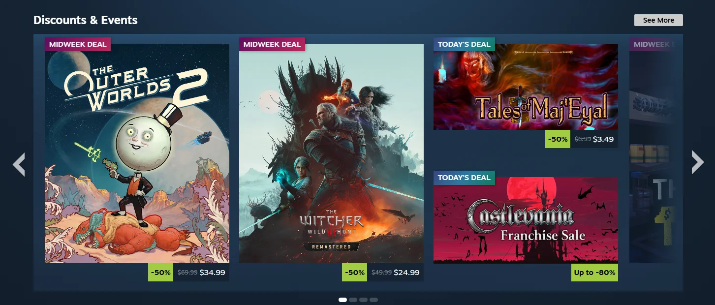 Steam vai promover grande mudança no sistema de descontos e eventos