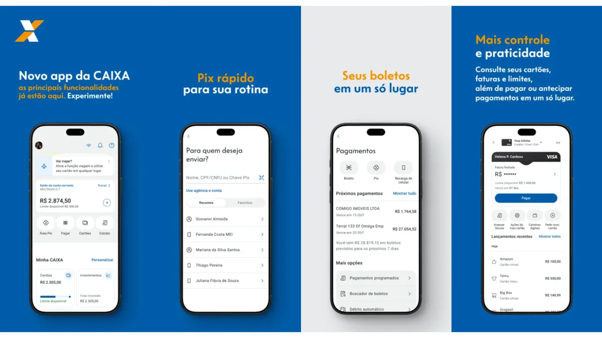 Caixa lança versão atualizada do app para iOS com redesign e segurança reforçada
