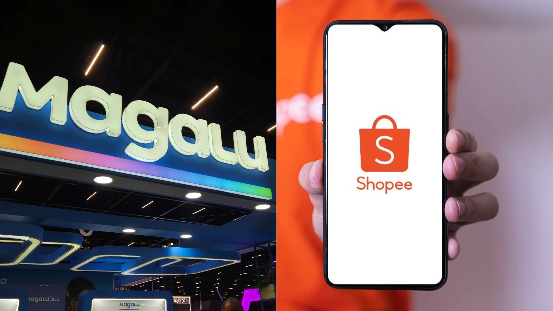 Magalu e KaBuM! começam a vender produtos oficiais no concorrente Shopee