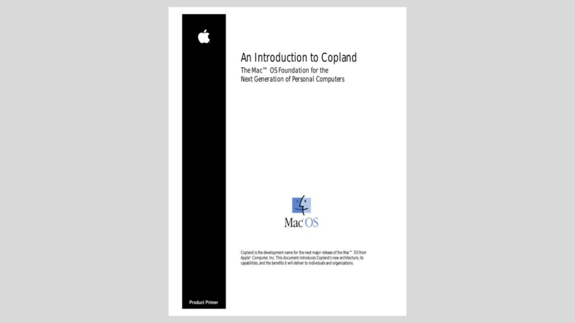 Apple Copland