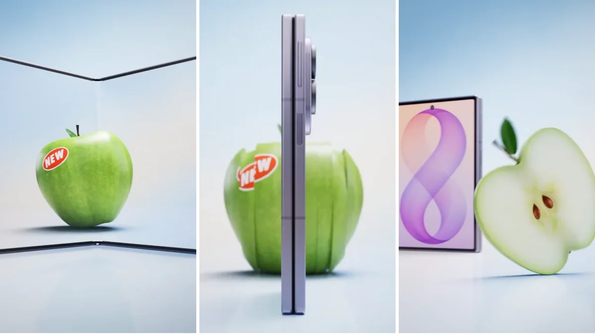 Samsung tira sarro do iPhone Duo e diz estar anos na frente da Apple