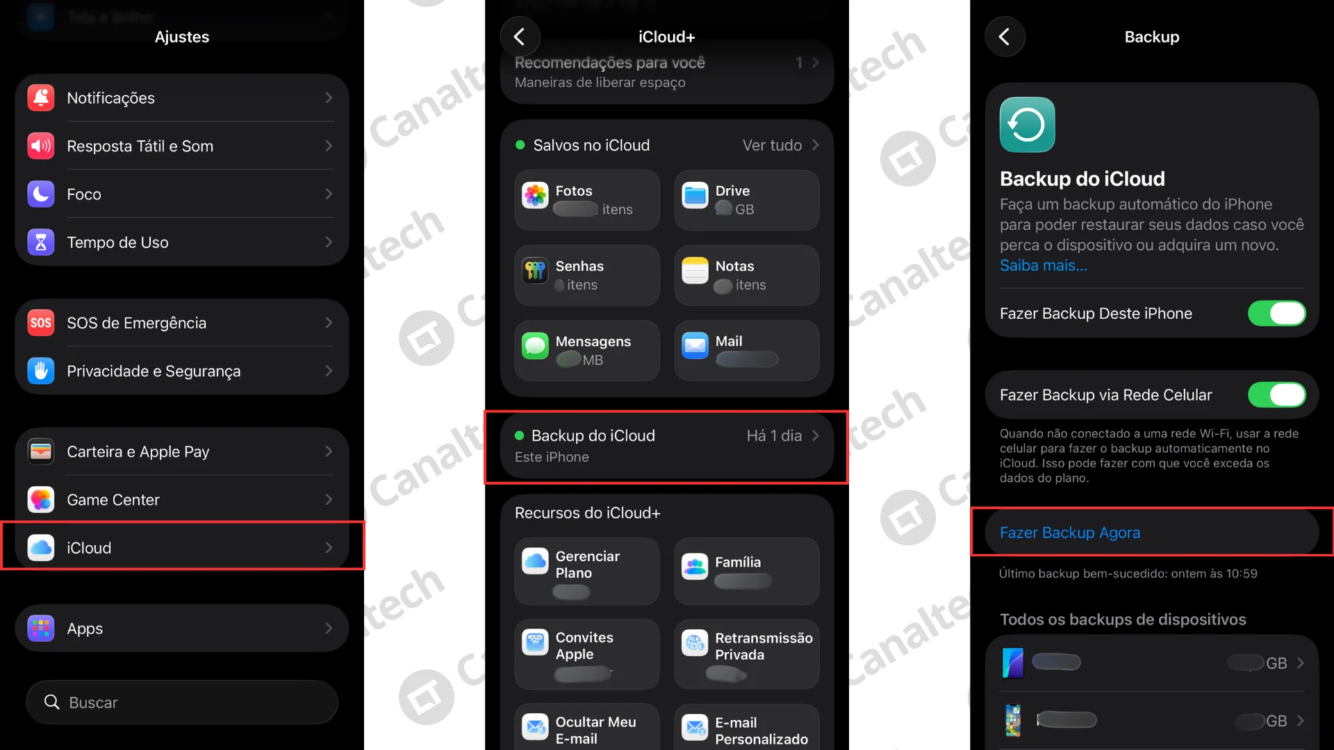 Como fazer backup no iPhone